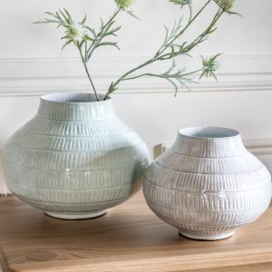 Gallery Direct Emmy Vase Large Pale Sage | Shackletons