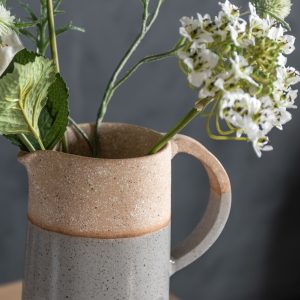Gallery Direct Callow Pitcher Vase Slate Natural | Shackletons