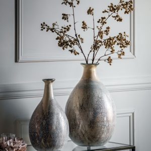 Gallery Direct Kya Vase Small Antique Gold | Shackletons