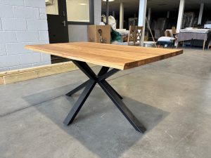 Modena 150cm Natural Live Edge Dining Table WAREHOUSE CLEARANCE | Shackletons