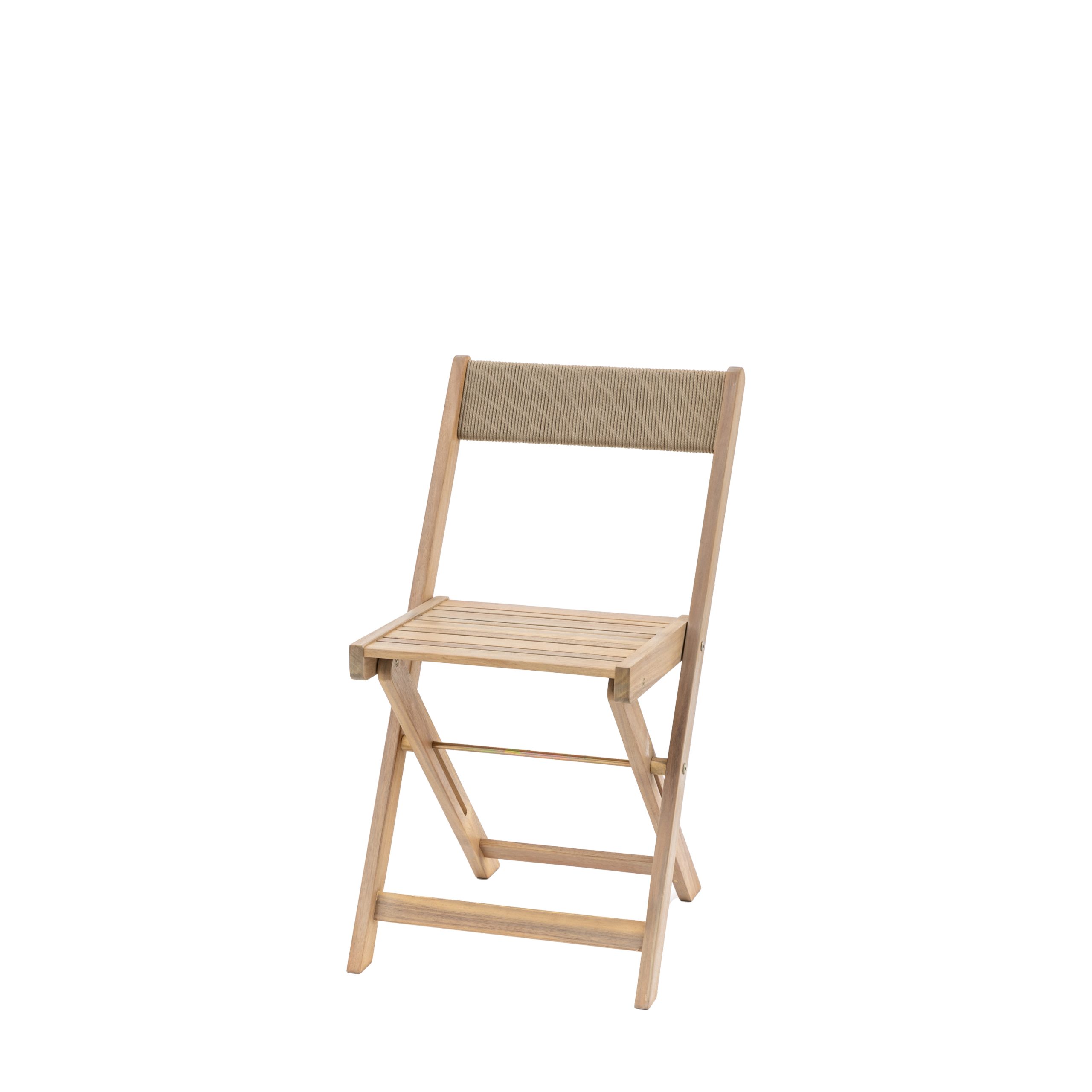 Gallery Outdoor Lindos Folding Chair Natural (2pk)