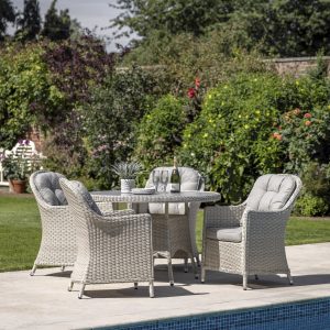Gallery Outdoor Holton 4 Seat Dining Set | Shackletons