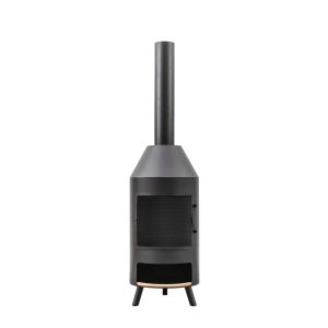 Gallery Outdoor Firenze Chiminea with Pizza Shelf 500x500x1835mm | Shackletons