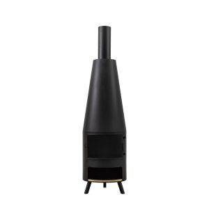 Gallery Outdoor Foligno Chiminea with Pizza Shelf 500x500x1865mm | Shackletons