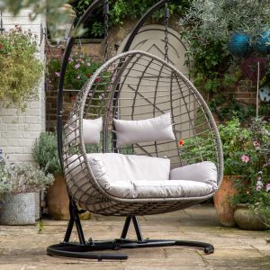 Gallery Outdoor Adanero Hanging 2 Seater Chair | Shackletons
