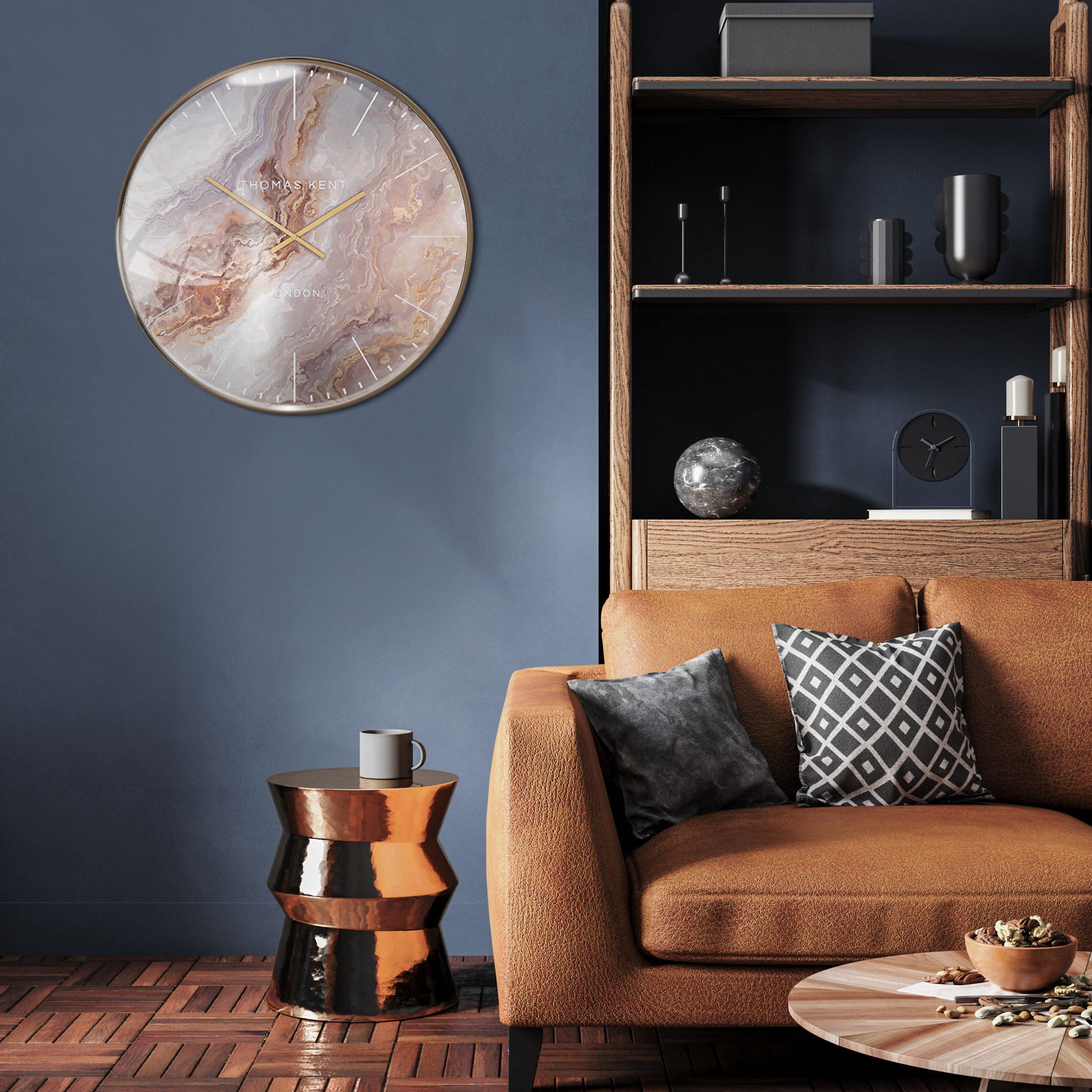 Thomas Kent 66cm Oyster Bronze Wall Clock