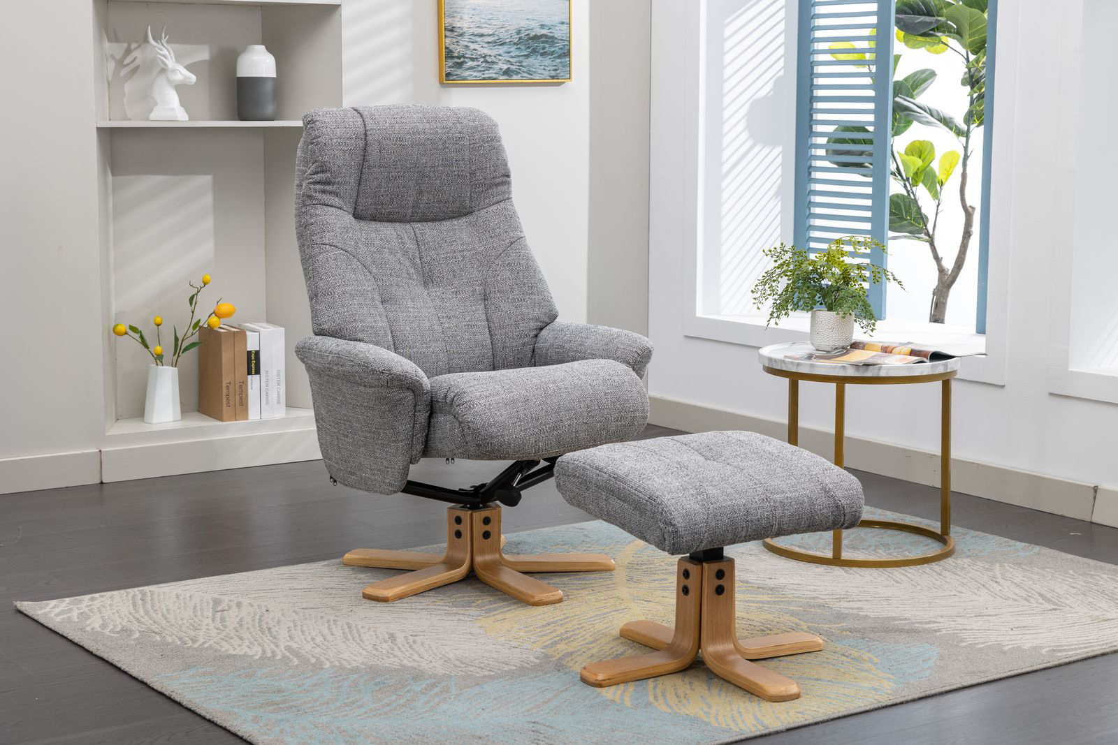 Global Furniture Alliance Dubai Chair in Lisbon Rock