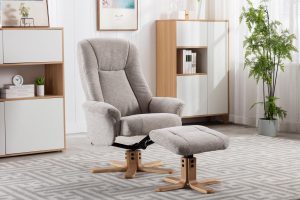 Global Furniture Alliance Hawaii Chair in Lille Sand Fabric | Shackletons