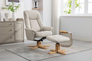 Global Furniture Alliance Hawaii Chair in Mushroom Leather | Shackletons