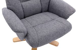 Marseille Chair in Slate Fabric | Shackletons