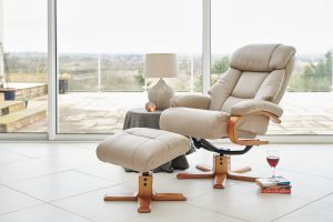 Global Furniture Alliance Nice Chair in Pebble Leather | Shackletons