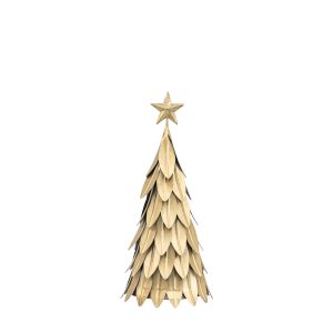 gold metal christmas tree decoration | Shackletons