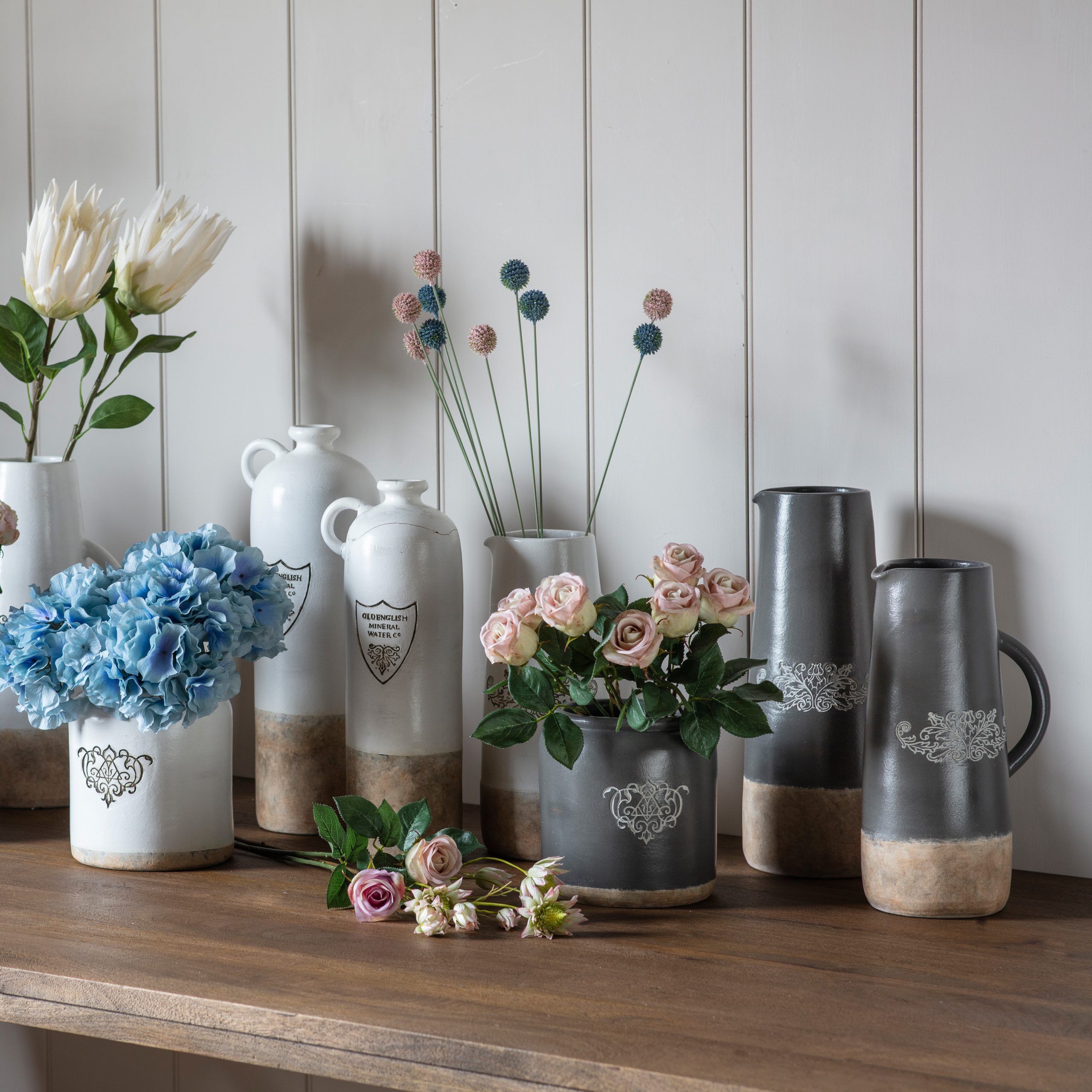Gallery Direct Winchester Pitcher Large Grey