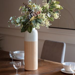 beige and white vase | Shackletons