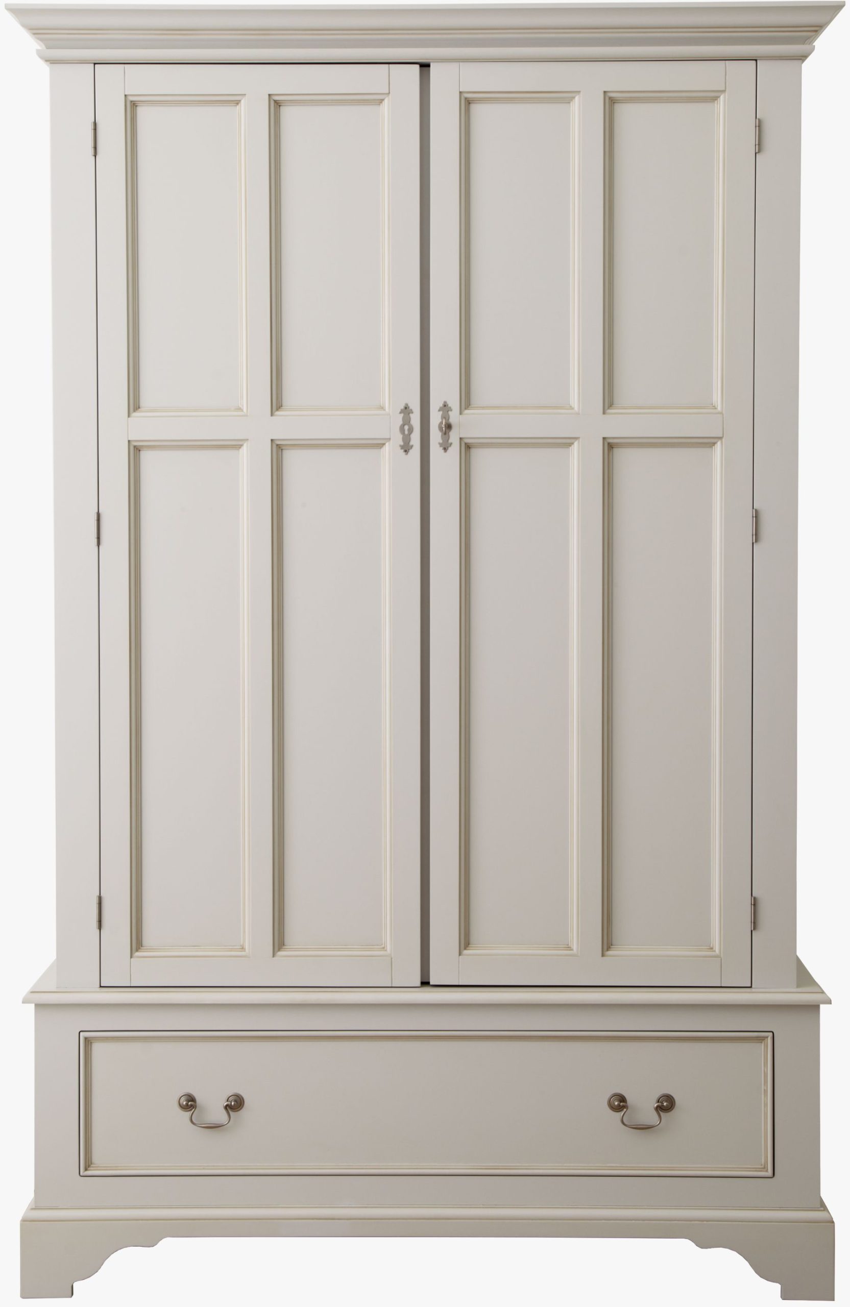 Laura Ashley Clifton 2 Door 1 Drawer Wardrobe in Dove Grey