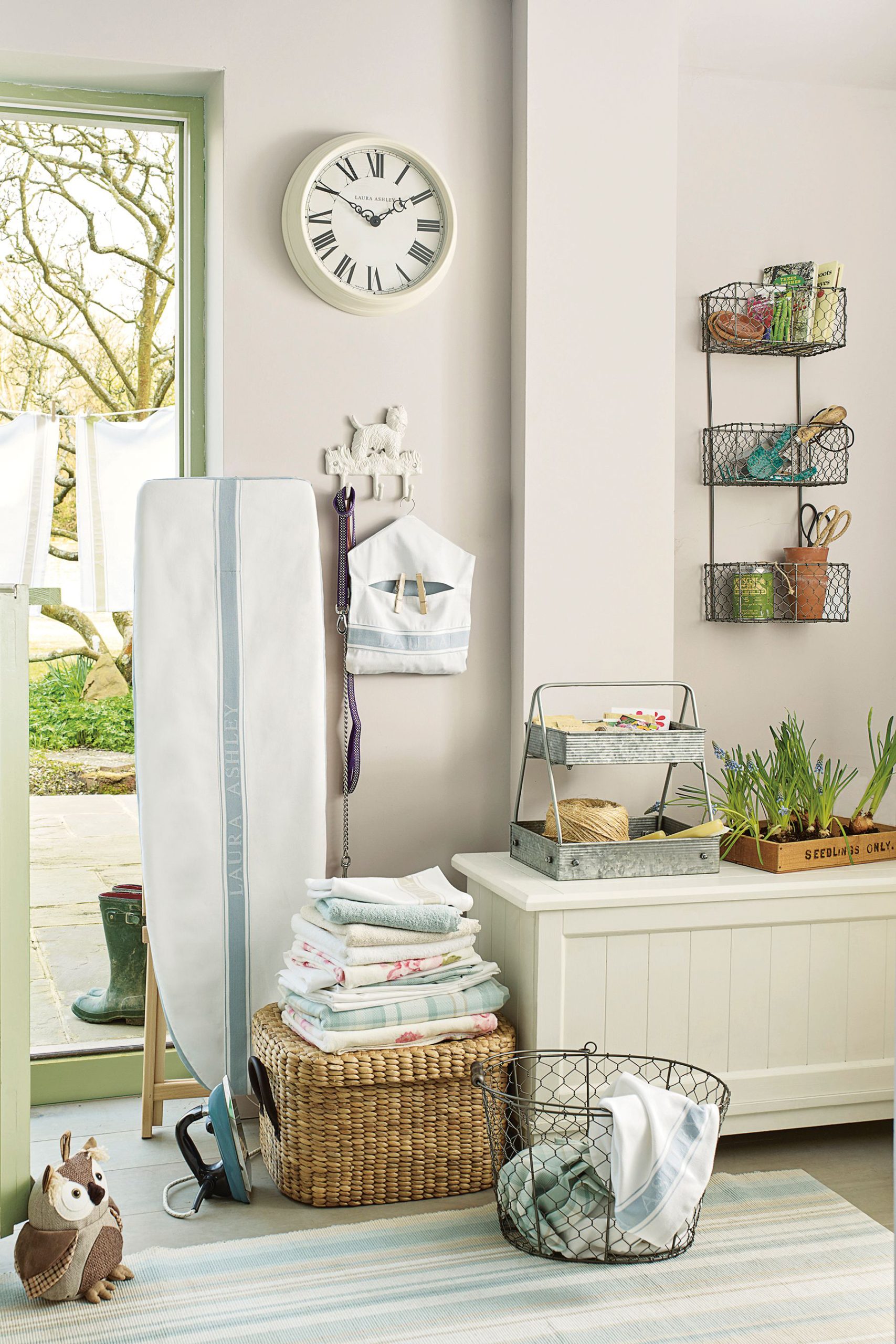 Laura Ashley Devon Blanket Box in White