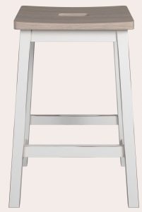 Laura Ashley Dorset Barstool in White | Shackletons
