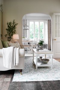 Laura Ashley Dorset Coffee Table in White | Shackletons