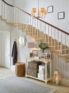 Laura Ashley Dorset Console Table in White | Shackletons