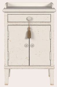 Laura Ashley Annaside 2 Door 1 Drawer Bedside Cabinet | Shackletons