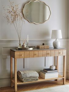 Laura Ashley Braystone 2 Drawer Console Table | Shackletons