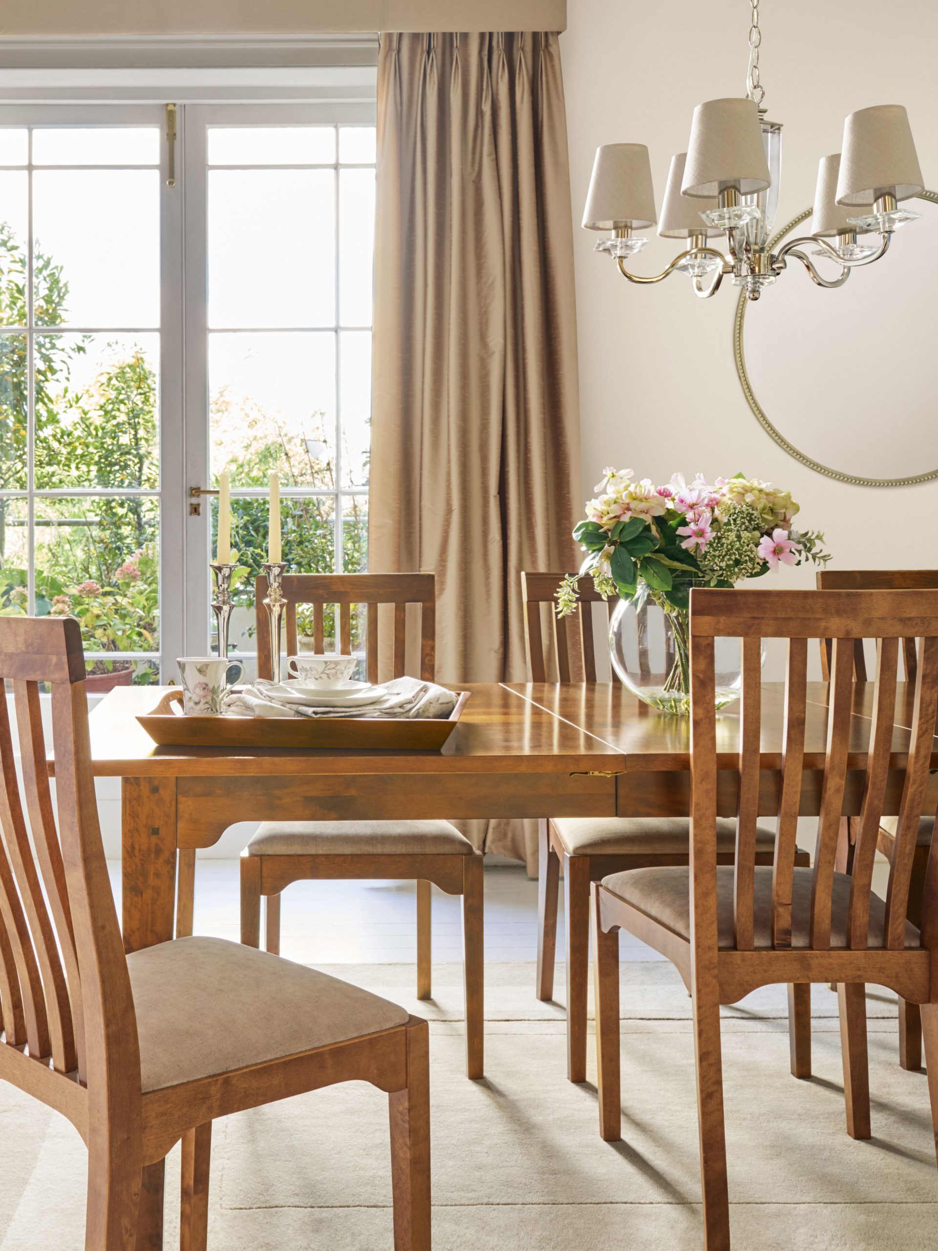 Laura Ashley Garrat Honey Extending Dining Table