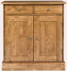 Laura Ashley Garrat Honey 2 Door 2 Drawer Narrow Sideboard | Shackletons