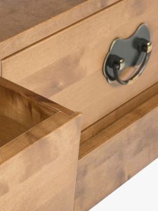 Laura Ashley Garrat Honey Corner TV Unit | Shackletons