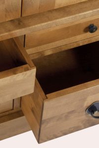 Laura Ashley Garrat Honey 2 Door 4 Drawer Display Unit | Shackletons