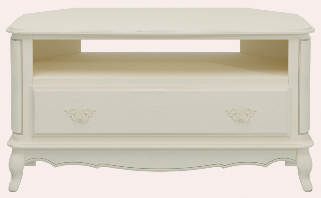 Laura Ashley Provencale Ivory 1 Drawer Corner TV Unit