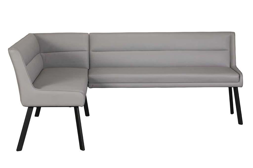 Baker Furniture Laura Corner Bench Right Grey