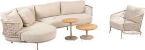 4 Seasons Outdoor Sardinia Lounge Set with Chair | Shackletons