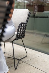 4 Seasons Outdoor Fabrice 4 Seat Round HPL Dining Set | Shackletons