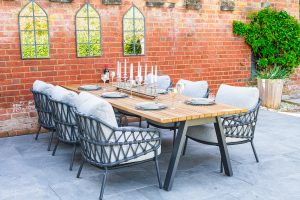 4 Seasons Outdoor Calpi 6 Seat Low Dining Set | Shackletons