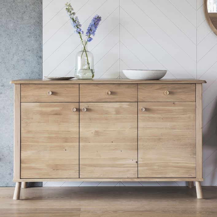 Gallery Direct Wycombe 3 Door 3 Drawer Sideboard
