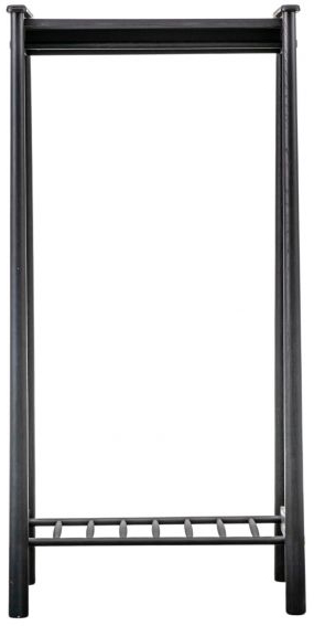 Gallery Direct Wycombe Open Wardrobe Black | Shackletons