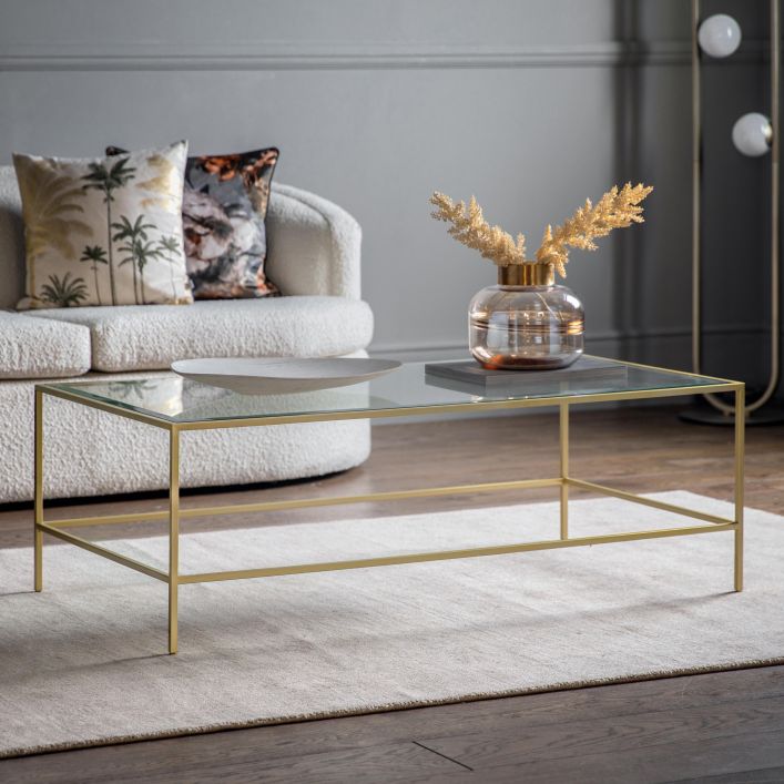 Gallery Direct Rothbury Coffee Table Champagne | Shackletons