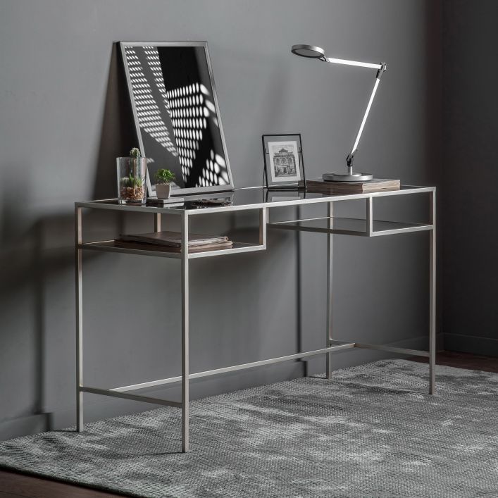 Gallery Direct Rothbury Desk Silver