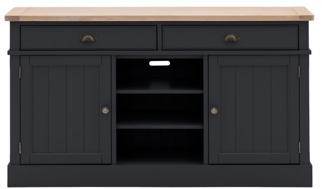 Gallery Direct Eton 2 Door2 Drawer Sideboard Meteor | Shackletons