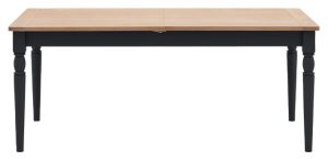 Gallery Direct Eton Extending Dining Table Meteor | Shackletons