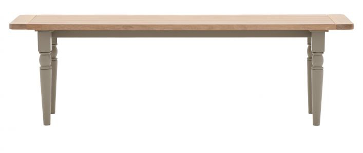 Gallery Direct Eton Dining Bench Prairie | Shackletons