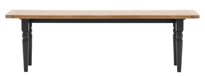 Gallery Direct Eton Dining Bench Meteor | Shackletons