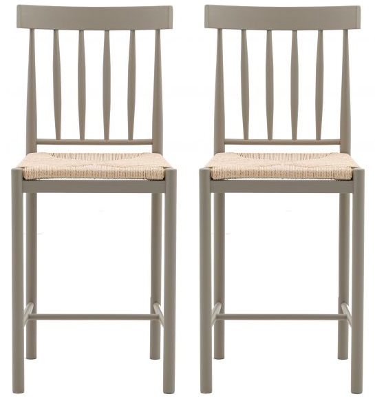 Gallery Direct Eton Bar Stool Prairie (Set of 2)