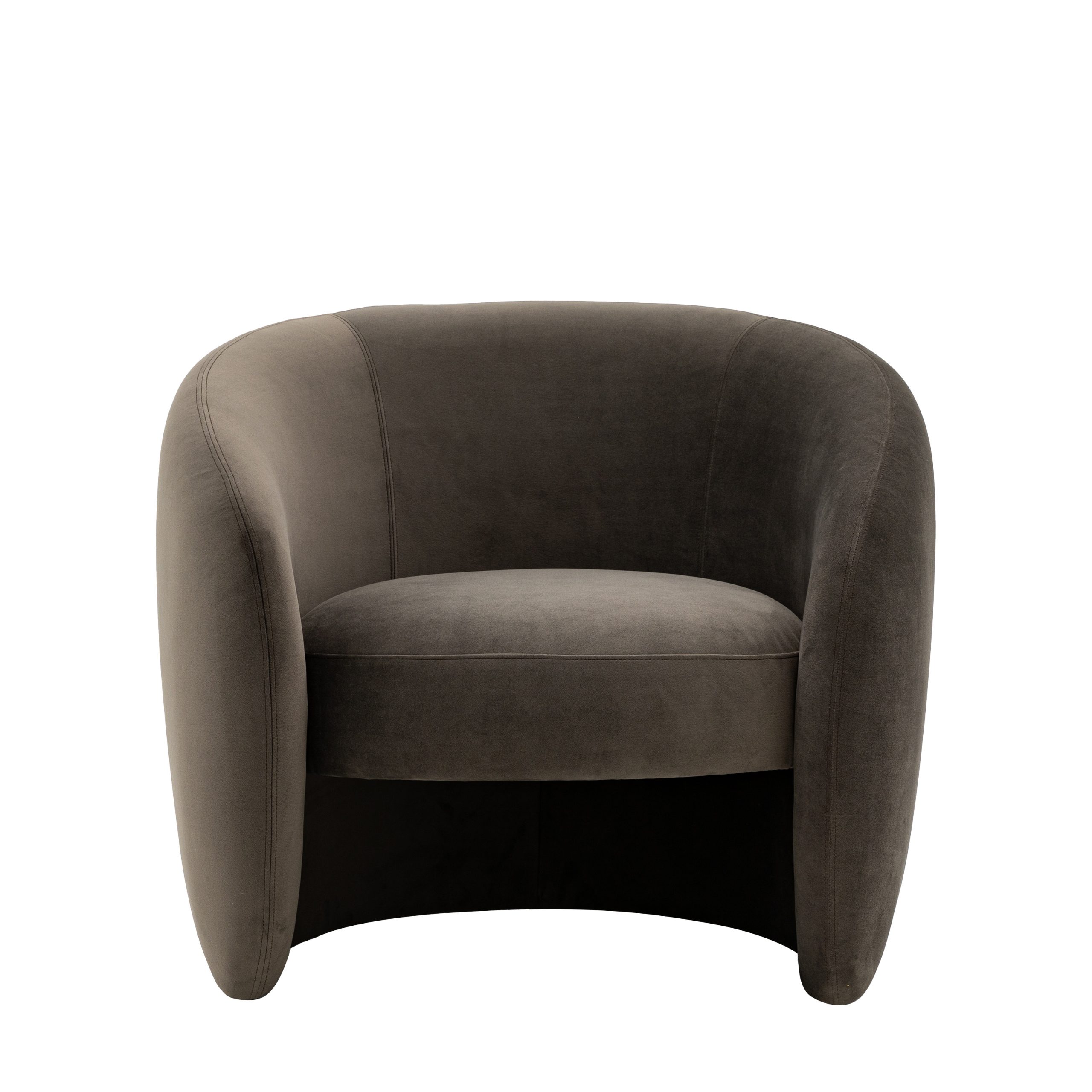 Gallery Direct Curvo Armchair Espesso | Shackletons