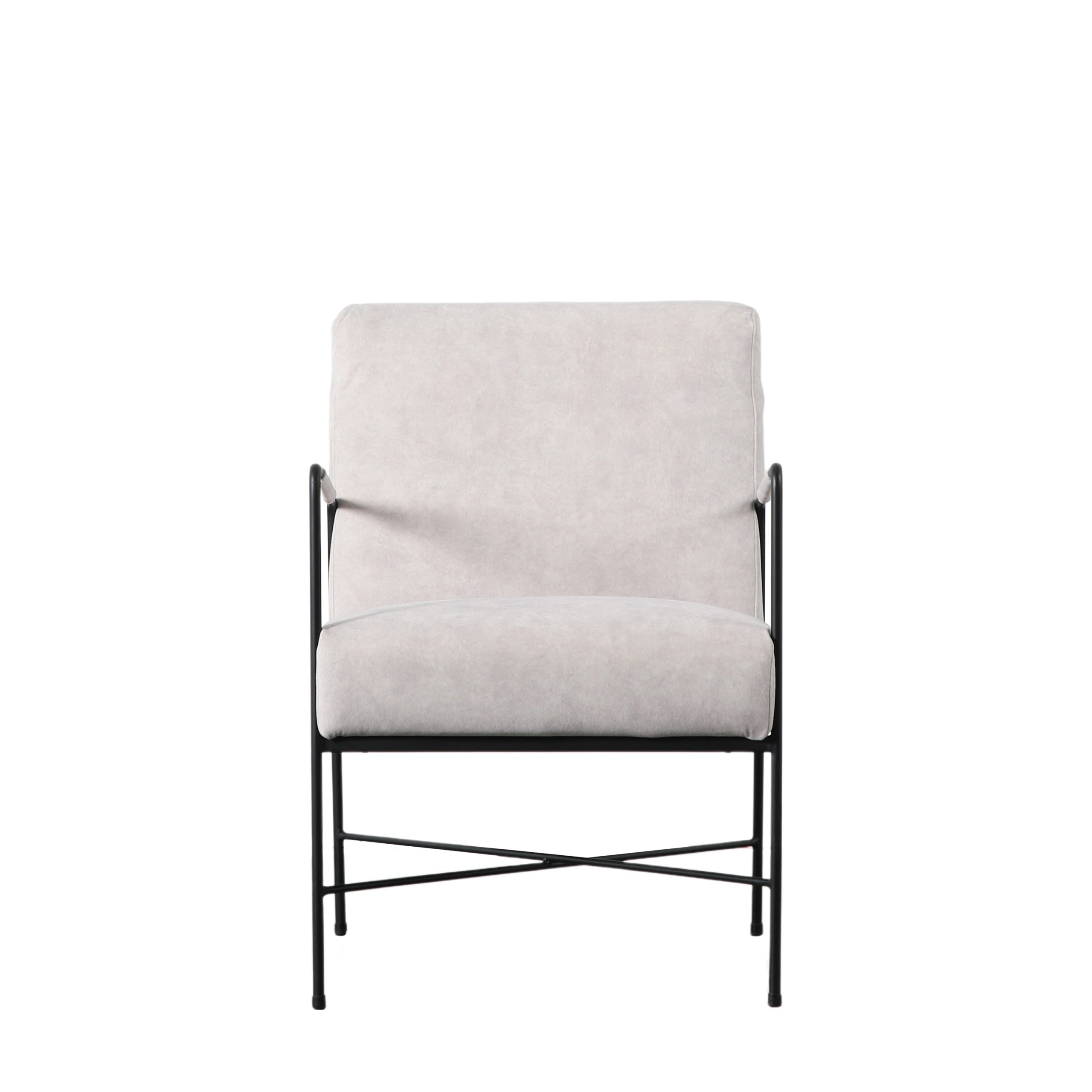 Gallery Direct Chartham Armchair White | Shackletons