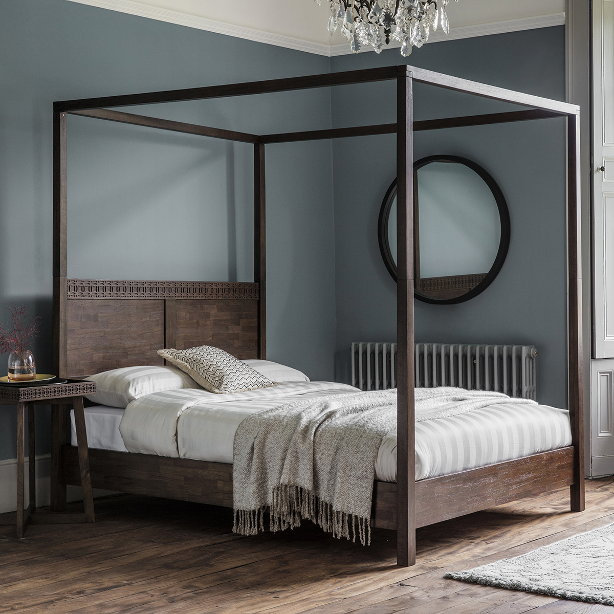 Gallery Direct Boho Retreat 4 Poster 5' Bed