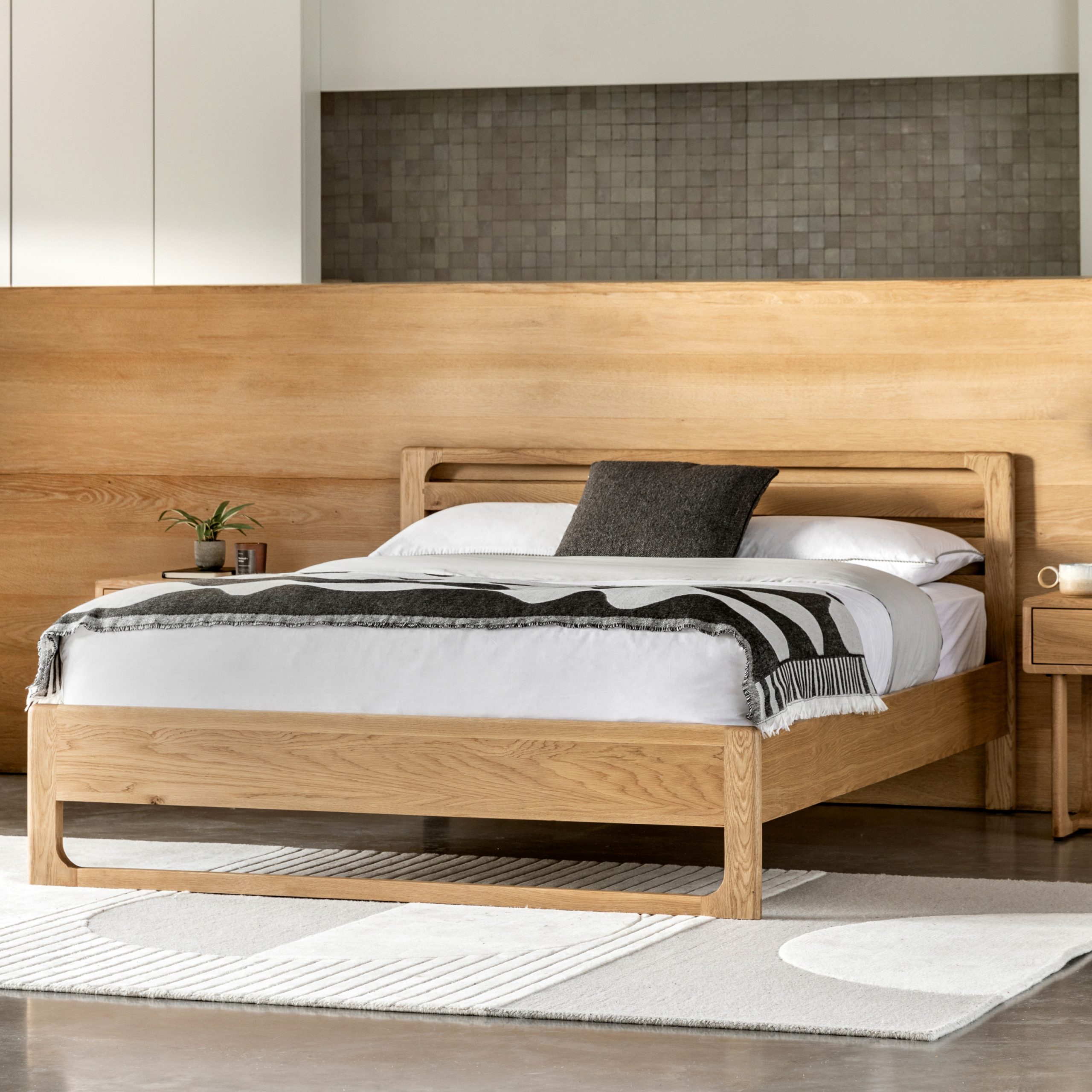 Gallery Direct Craft 4'6 Bed Natural