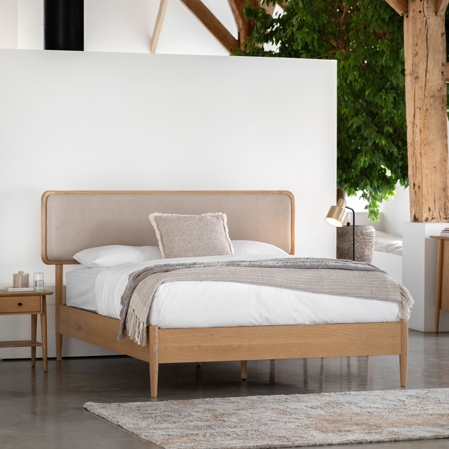 Gallery Direct Hatfield 4'6 Bed Natural