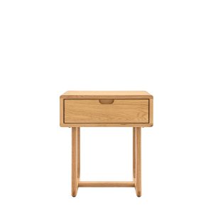 Gallery Direct Craft 1 Drawer Bedside Natural | Shackletons