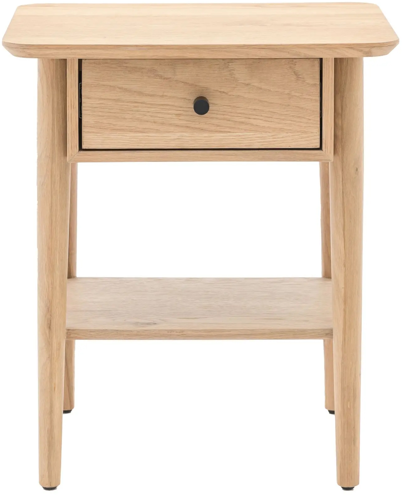 Gallery Direct Hatfield 1 Drawer Bedisde Natural